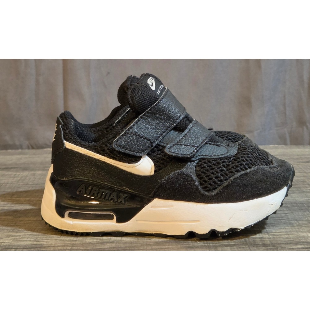Nike Air Max SYSTM Sneakers Toddler Size 7C Black